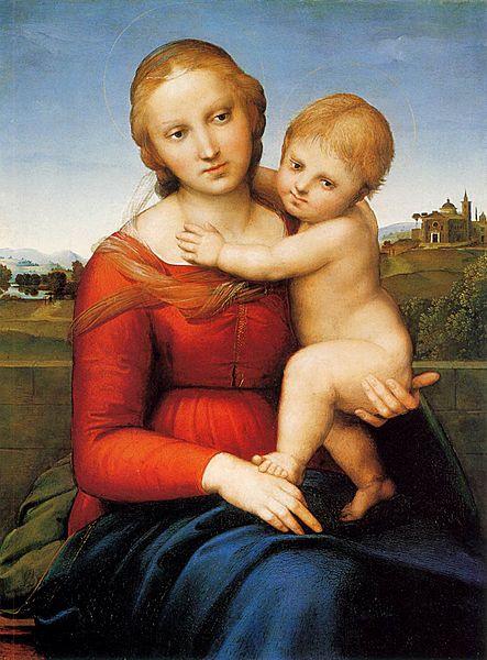 RAFFAELLO Sanzio Madonna and Child oil painting image